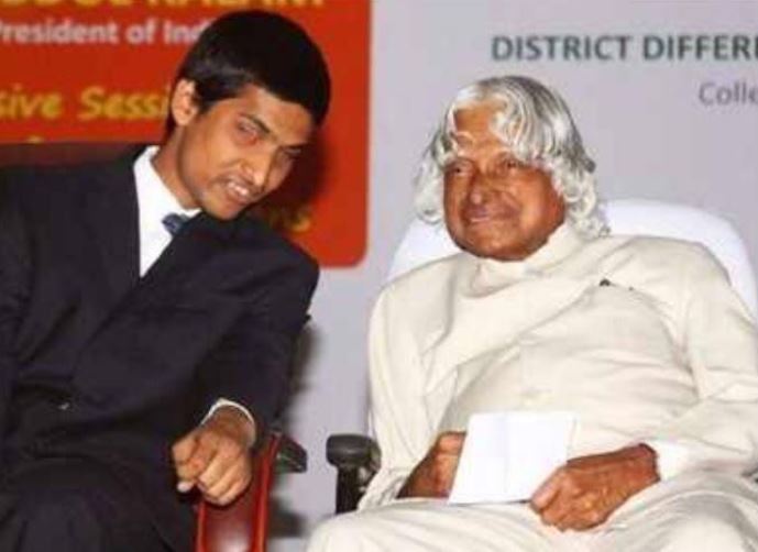 Srikanth and APJ Abdul Kalam
